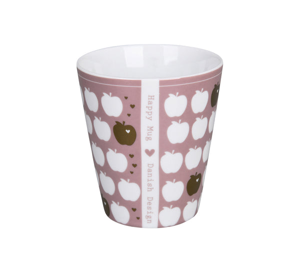 🇩🇰 Apfel Becher rose Krasilnikoff